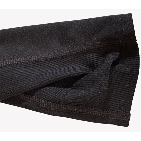 Tek Gear Womens Size L Dry Tek Full Zip Black Athletic Track Running Jacket - Picture 3 of 7